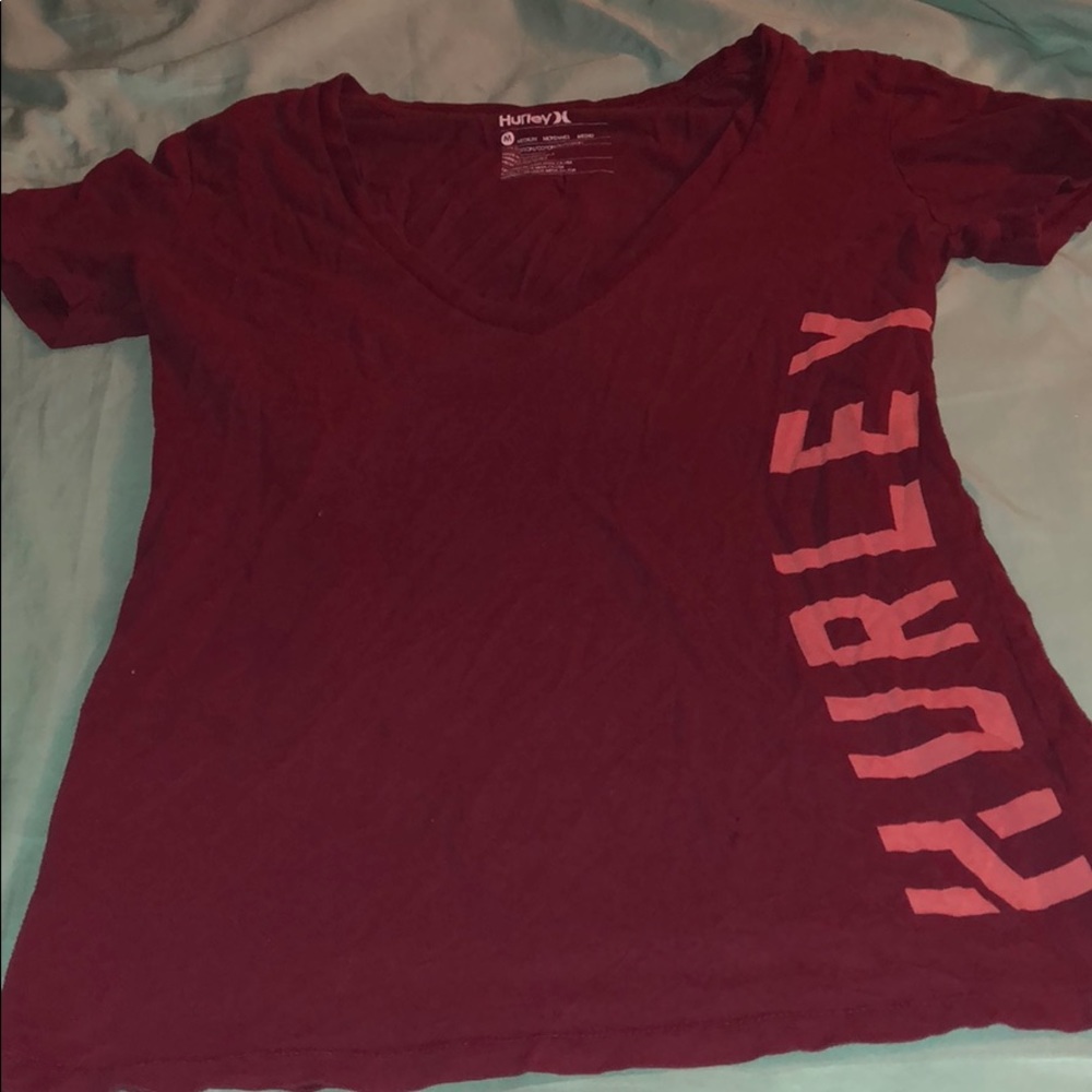 Maroon shirt
